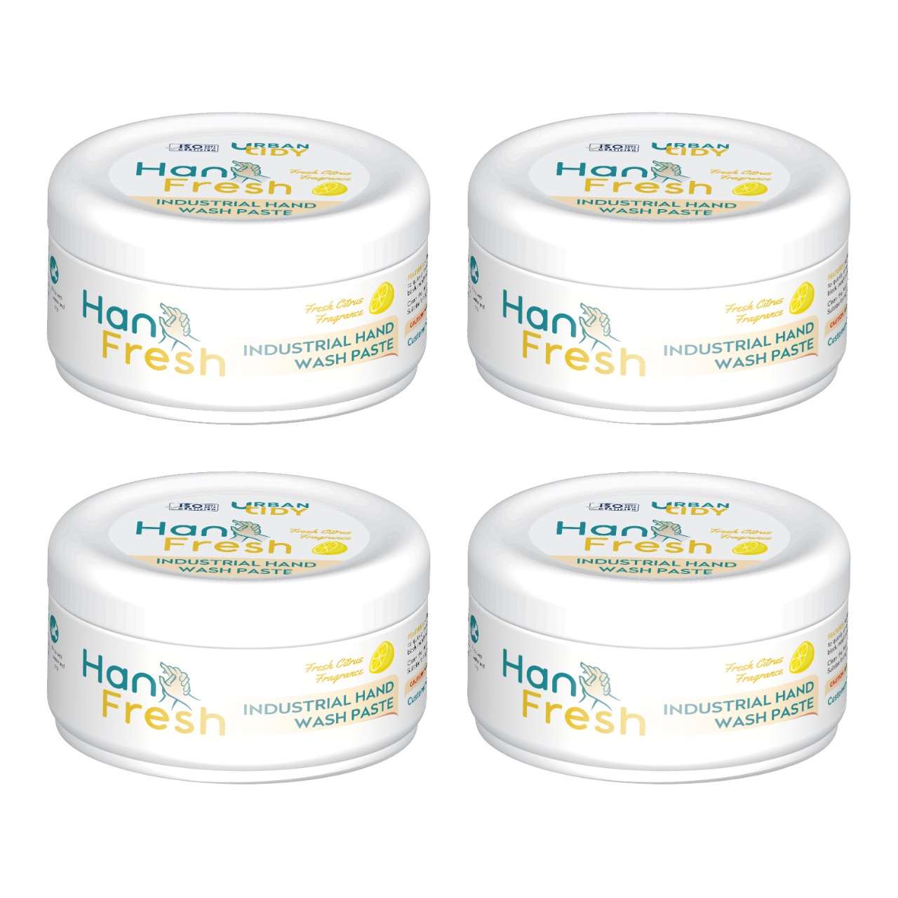 Industrial Hand Wash Paste 200gm(Pack of 4)